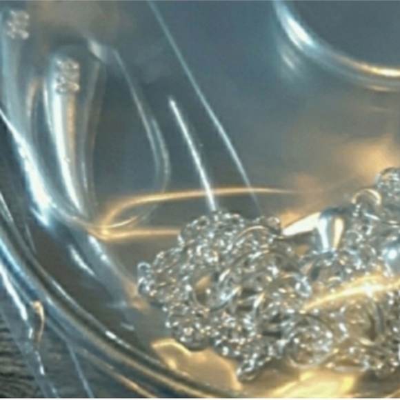 925 Sterling Silver Waterdrop Jewelry Set Bracelet Necklace Earrings and Ring - Picture 7 of 7